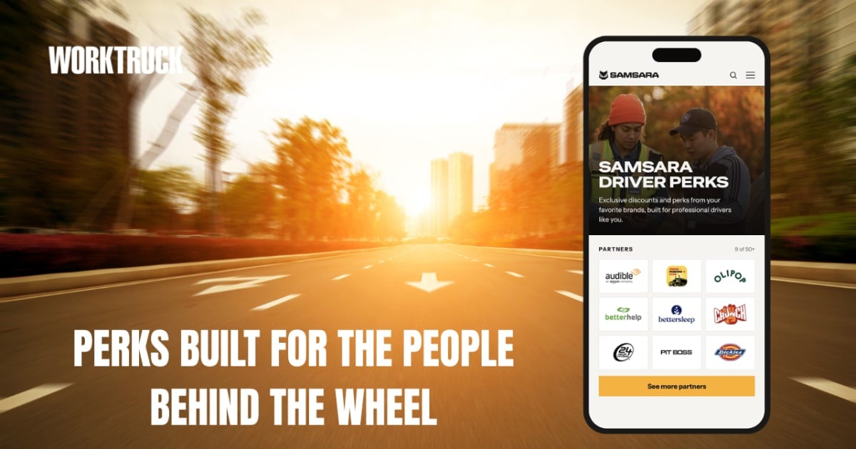Samsara Driver Perks Expands Rewards Beyond the Long Haul Driver