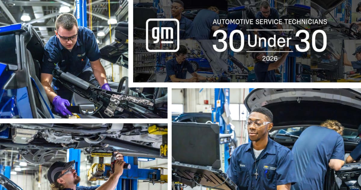 GM Launches ‘30 Under 30’ Program to Elevate Automotive Service ...