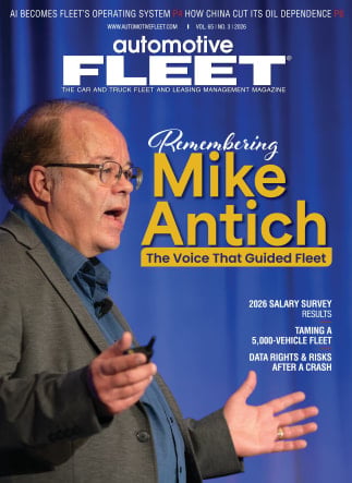 A digital cover image for Automotive Fleet's May/June issue.
