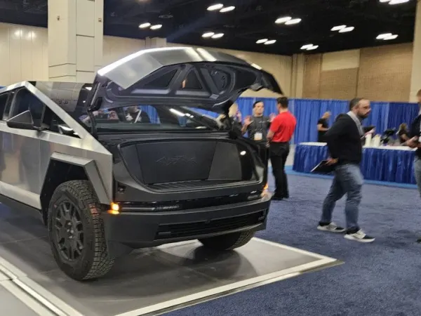 The Tesla Cybertruck at NAFA 2024