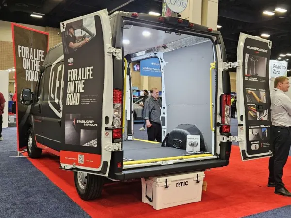Legend Fleet Solutions van with interior solutions