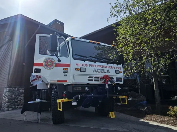 An Acela Monterra 6x6 for Milton Freewater Rural Fire District