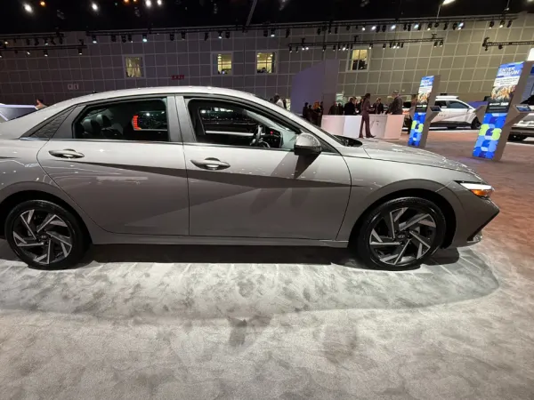 Hyundai exterior car shot LA Auto Show