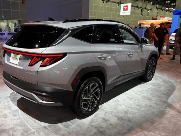 Hyundai exterior car shot LA Auto Show