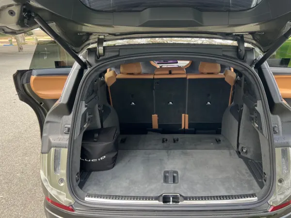 Extended view of full rear truck area.