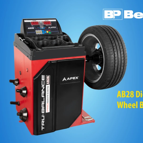 New APEX by BendPak AB28 Wheel Balancer Provides Accuracy & Fast