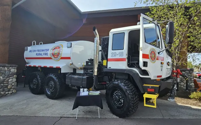 An Acela Monterra 6x6 for Milton Freewater Rural Fire District