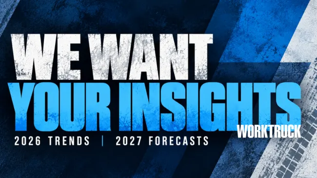 Work Truck Seeks Fleet and Industry Insights on 2026 Trends and 2027 Forecasts