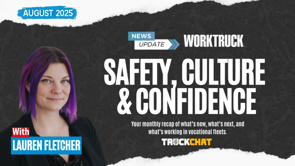 Truck Chat Monthly Recap August 2025 thumbnail with Lauren Fletcher 