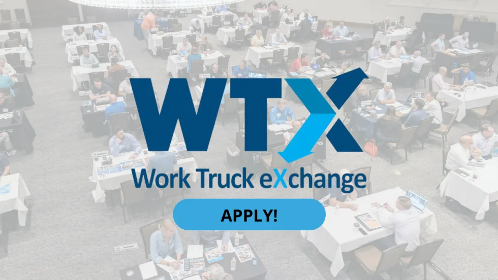 Work Truck Exchange Logo on Image of one-on-one appointments