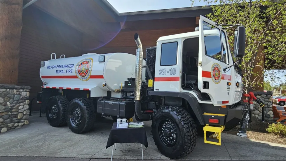 An Acela Monterra 6x6 for Milton Freewater Rural Fire District