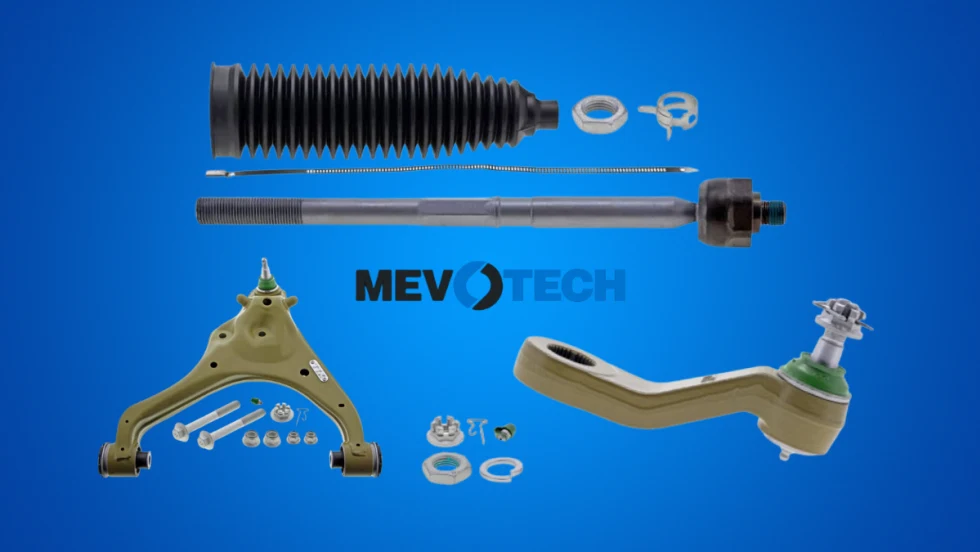 Mevotech aftermarket parts for fleet and service vehicles.