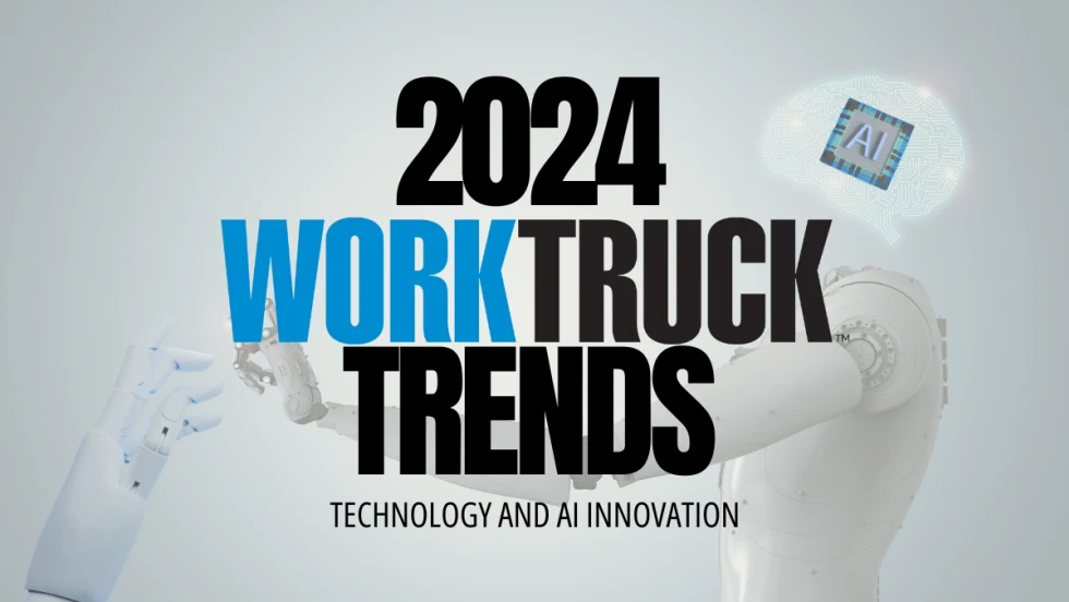 Robot and AI with 2024 Work Truck Trends