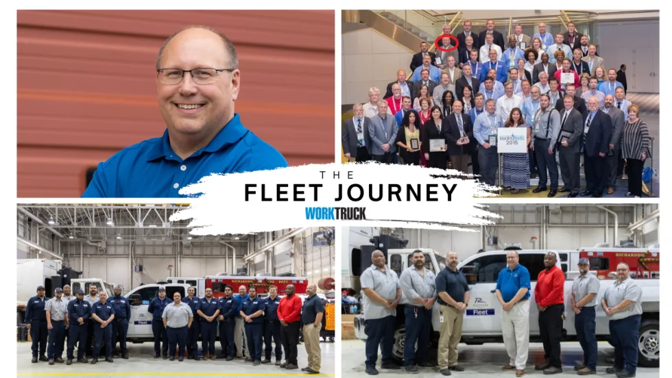 Wayne Corum, fleet manager