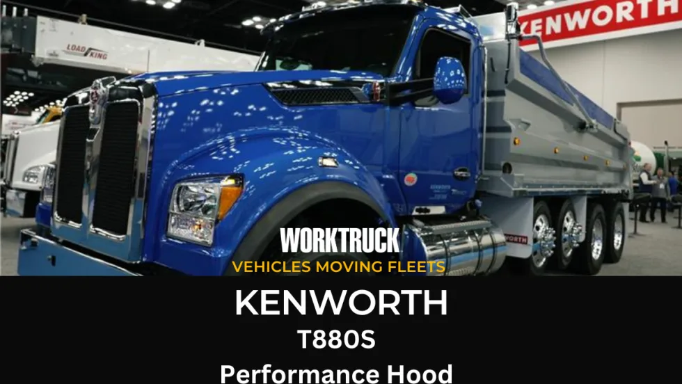 Vehicles Moving Fleets: Kenworth T880S Performance Hood