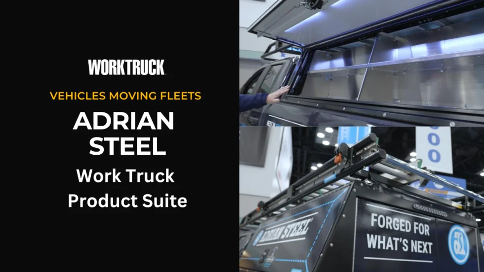 Adrian Steel - Work Truck Product Suite - Vehicles moving fleets