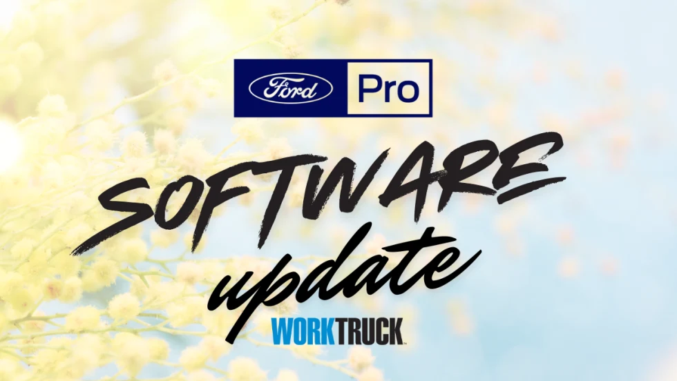 March 2025 Ford Pro Software Updates
