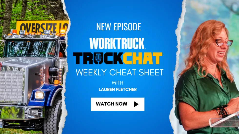 Work Truck Weekly Cheat Sheet 