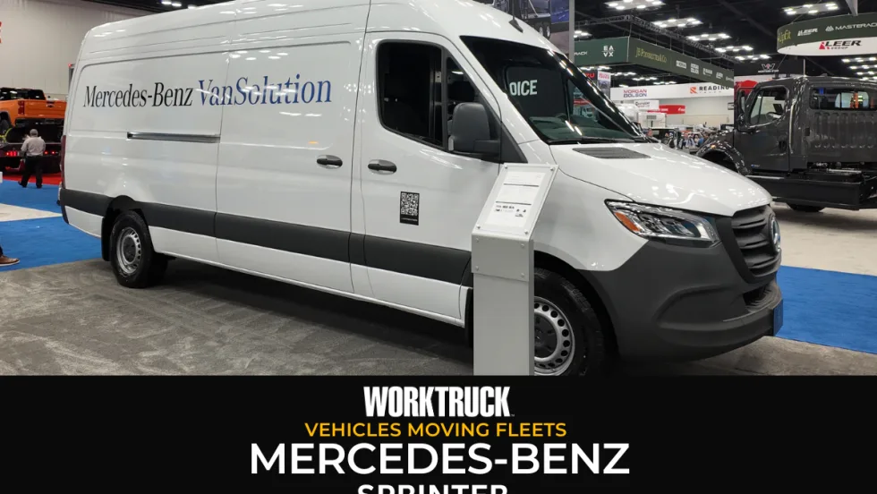 Mercedes Benz Van Solutions at Work Truck Week 2025