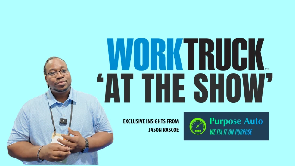 Work Truck at the Show, Jason Rascoe of Purpose Auto