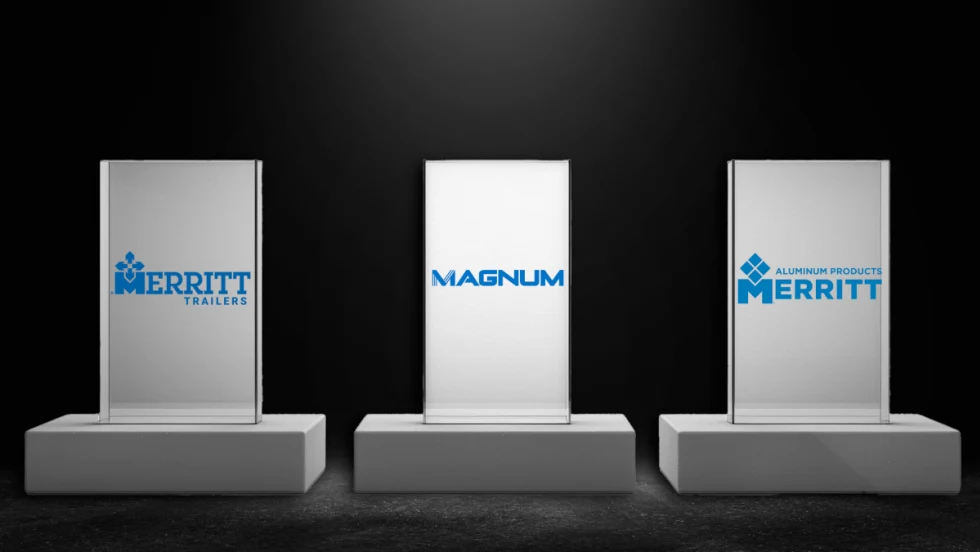 Three tombstones, each with a different company name, against a black background.