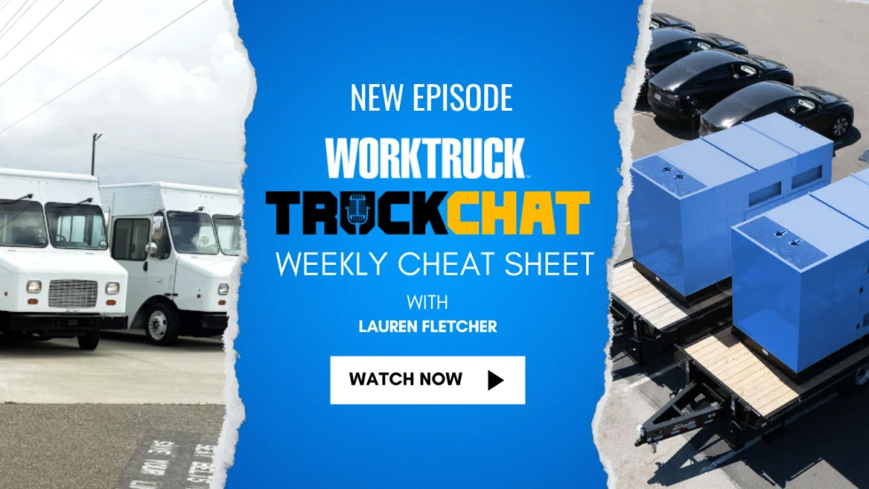 Weekly Cheat Sheet, Work Truck May 27, 2025