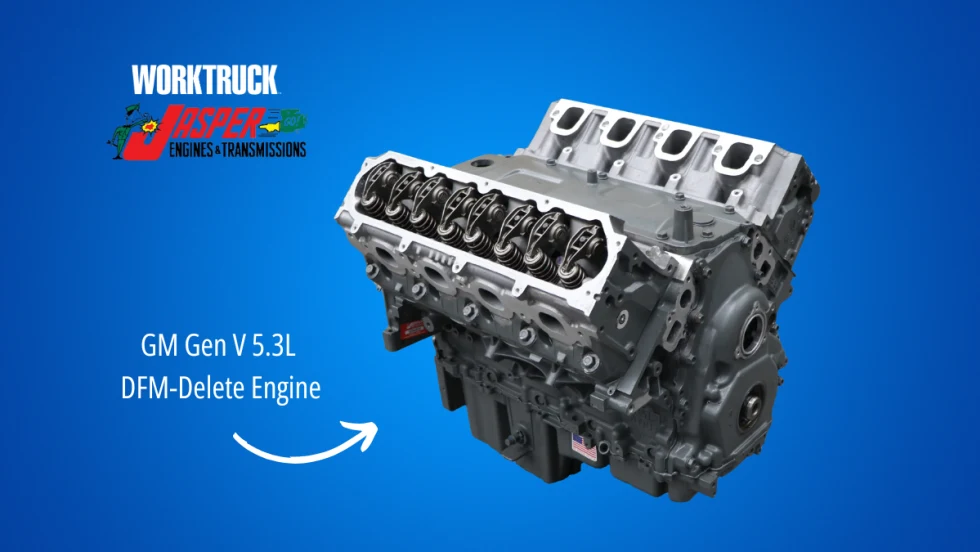 GM Gen V 5.3L DFM-Delete Engine from Jasper Engines & Transmissions, now available for late-model GM applications.