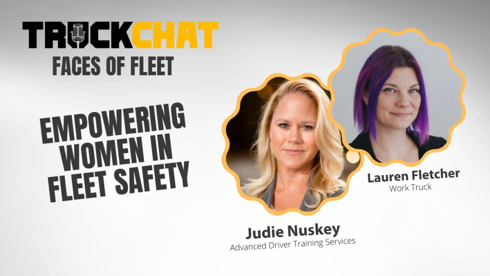 Judie Nuskey focuses on empowering women in fleet safety in the latest Truck Chat Faces of Fleet episode.
