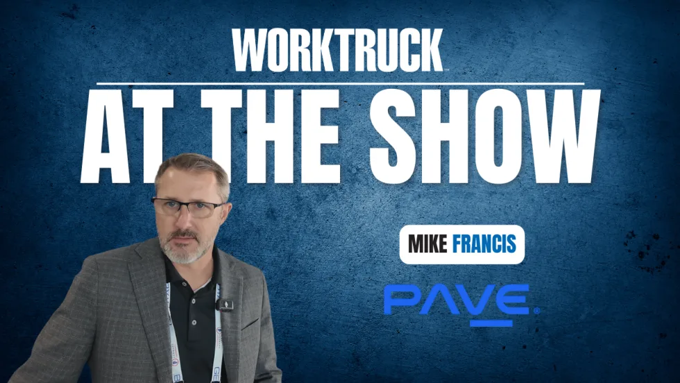 Work Truck at the Show with Mike Francis of PAVE