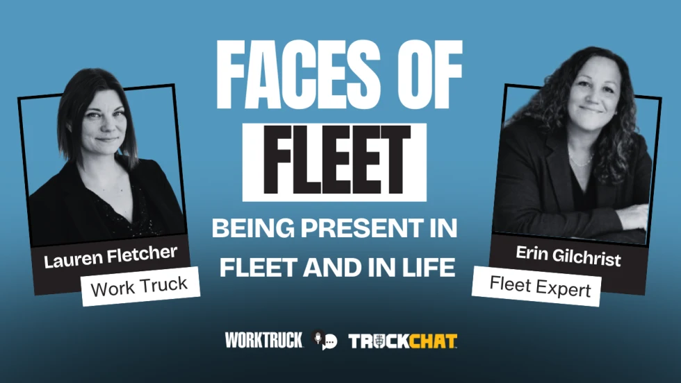 Erin Gilchrist appears on Work Truck’s Faces of Fleet interview series.