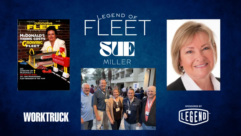 Portrait of Sue Miller, a respected fleet industry leader and Legend of Fleet honoree, recognized for her innovative work, leadership, and contributions to fleet management.