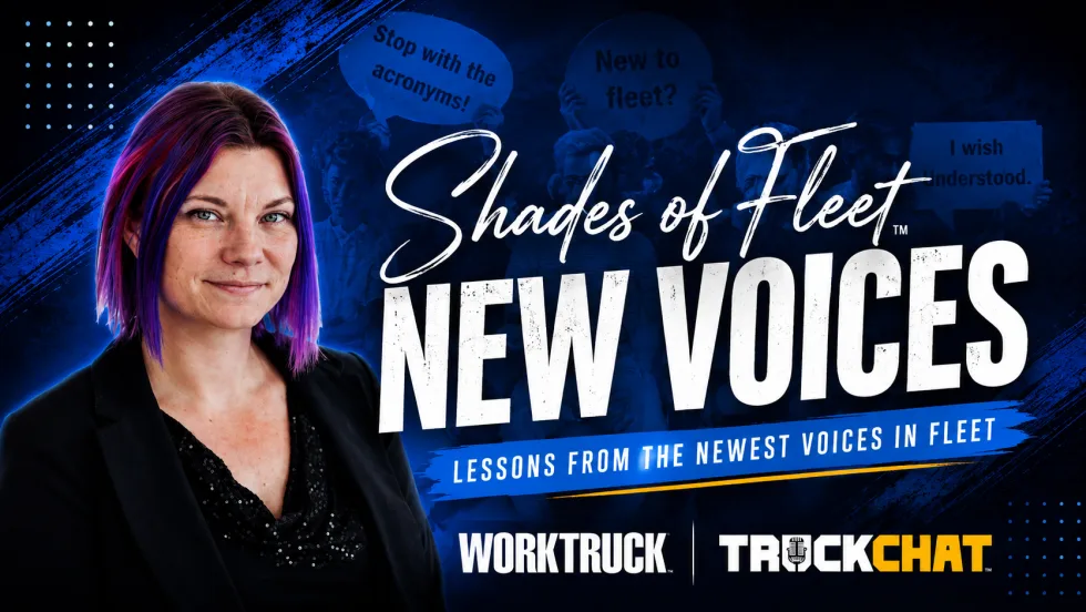 Shades of Fleet New Voices is the latest interview series from Work Trucks Truck Chat, lessons from the newest voices in fleet