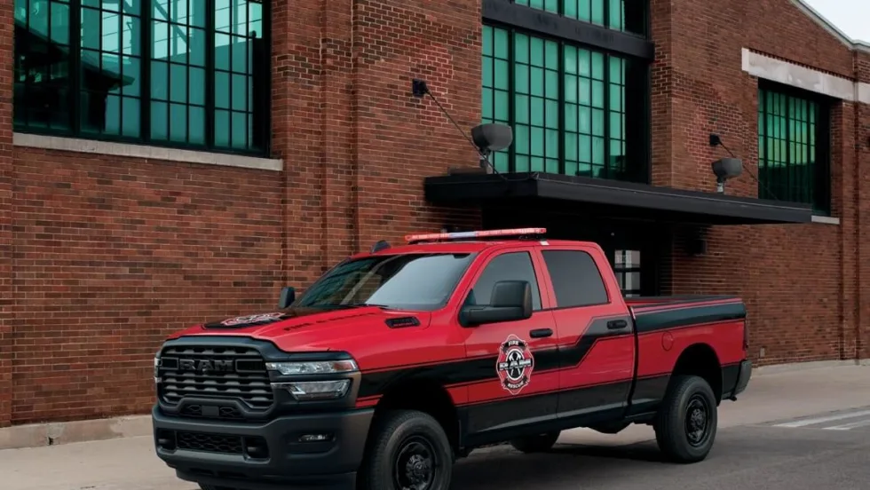 Emergency responders coordinating disaster response efforts in a command center