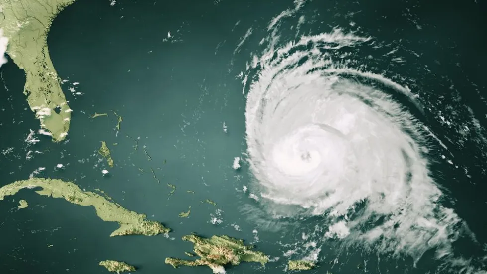 Emergency responders analyzing mobility data and digital maps during disaster response operations