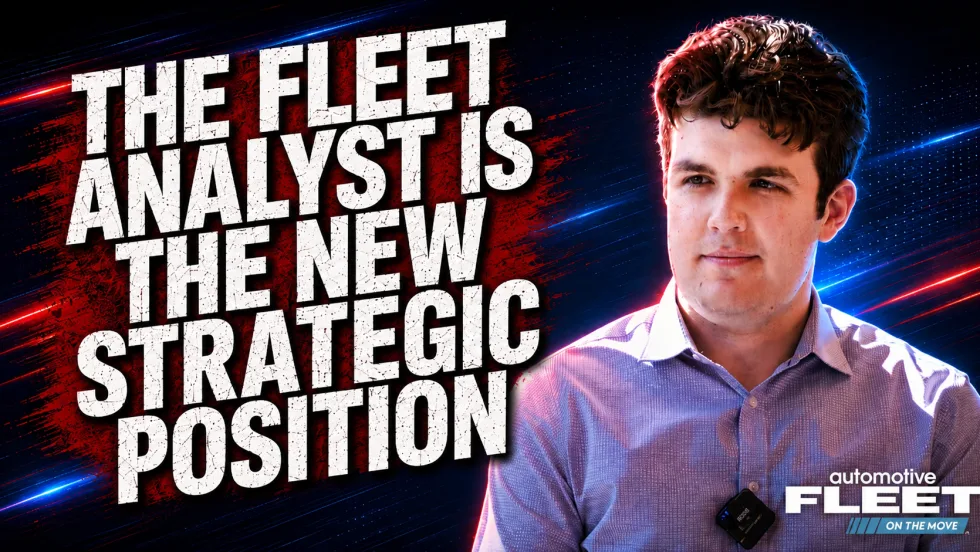 Title card with Reed Jackson: The Fleet Analyst is the new Strategic Position