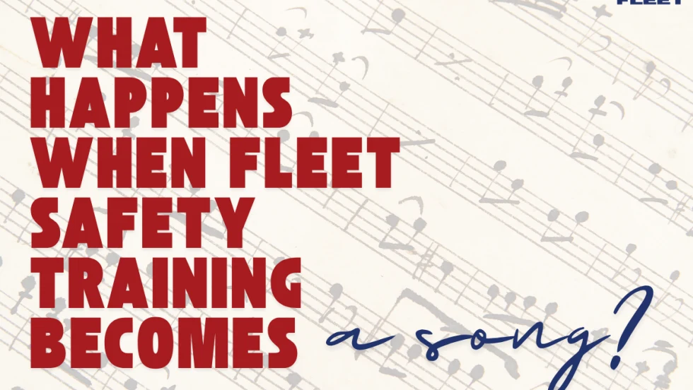 A graphic with red and clue text and a transparent background with music notes.