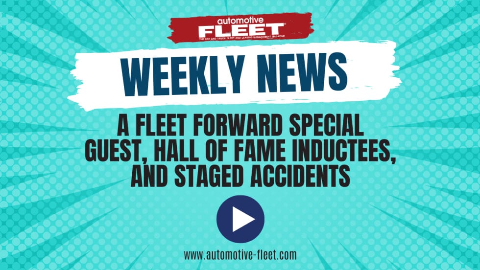 A blue thumbnail highlighting the video series called "AF Weekly News: A Fleet Forward Special Guest, Hall of Fame Inductees, and Staged Accidents."