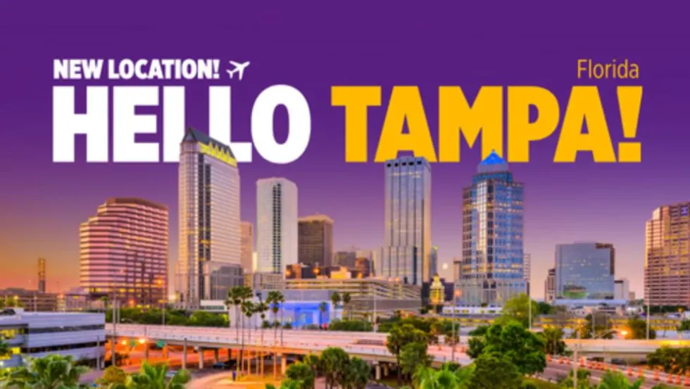 Photo of Tampa skyline along waterfront.