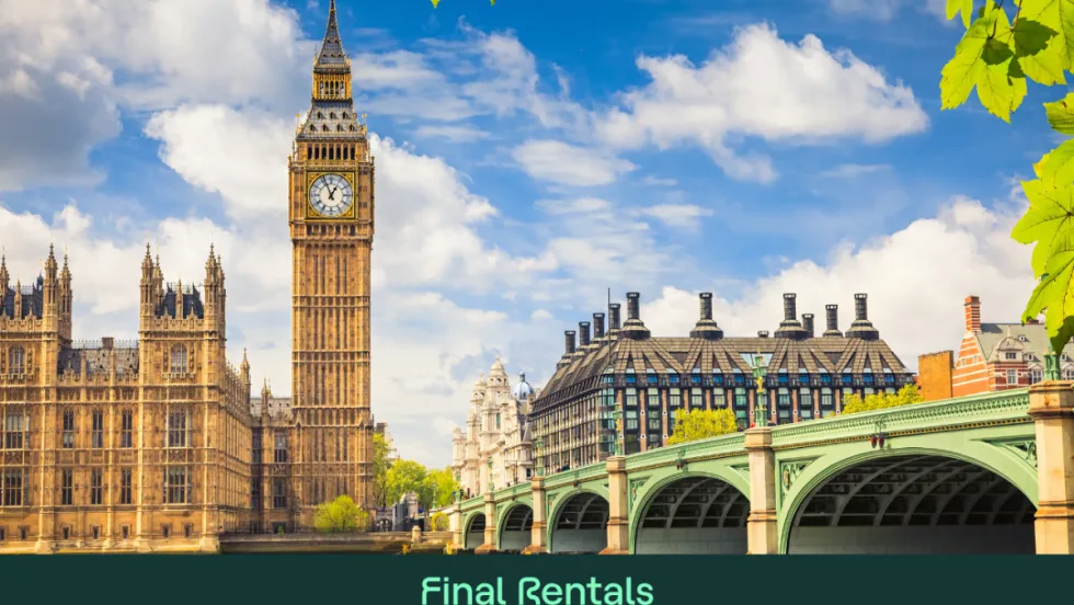 A scenic montage of iconic London historic buildings.
