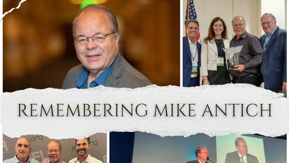 A photo collage in memoriam of Mike Antich.