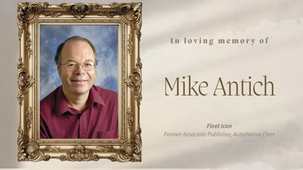 Obituary image of Mike Antich. 