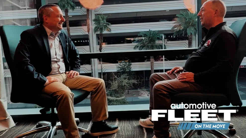 Two shot of interview