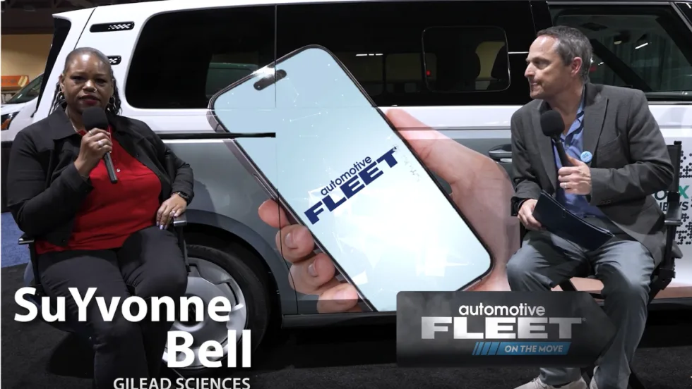 Fleet manager interviewed at conference