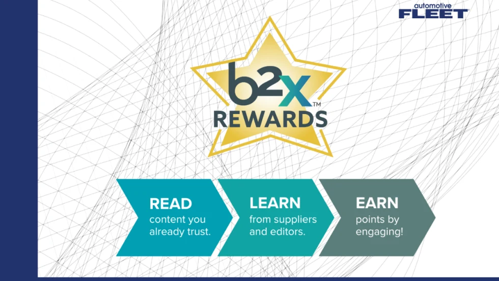 A star B2X logo sits on a white and blue background with arrows pointing to the right.
