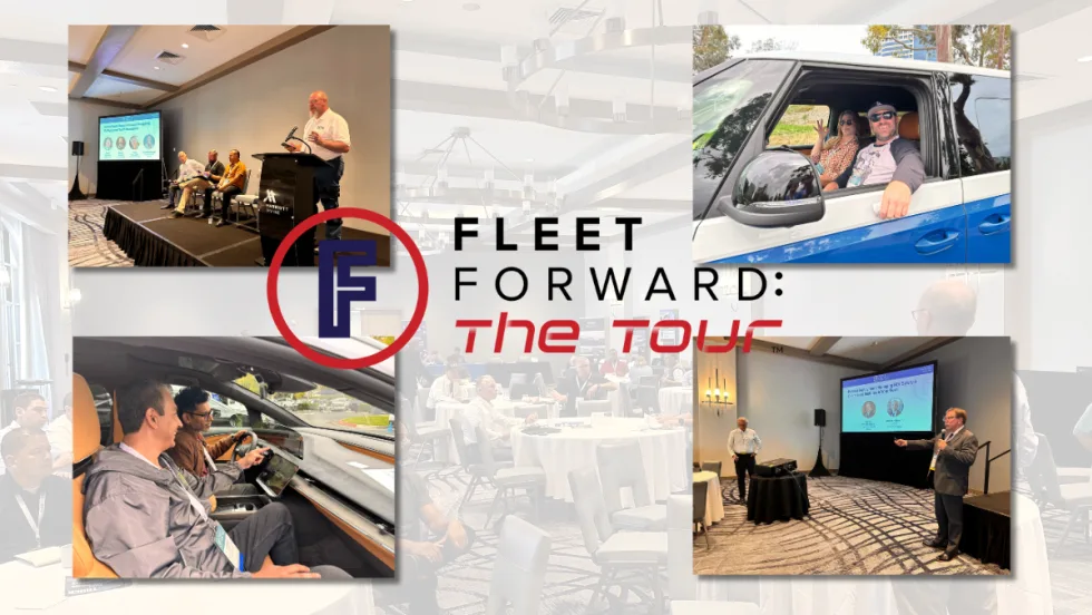 Collage of fleet event photos