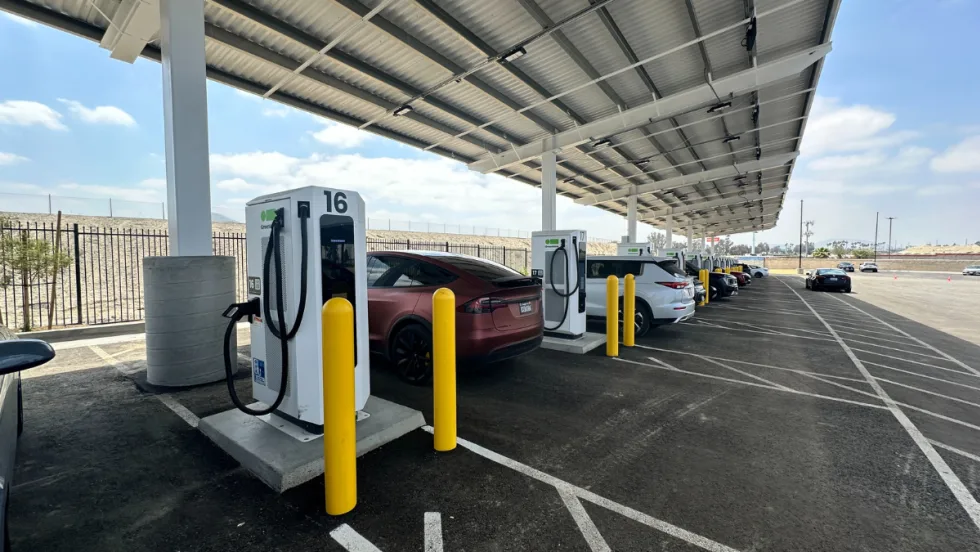 Public EV charging stations