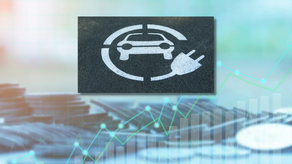 EV charging symbol