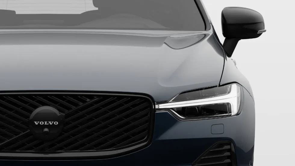 The grille of a 2026 Volvo.