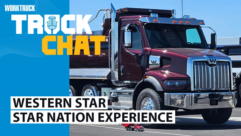 Western Star X-Series dump truck at Daimler Truck North America’s proving grounds during the 2025 Star Nation Experience vocational driver competition.