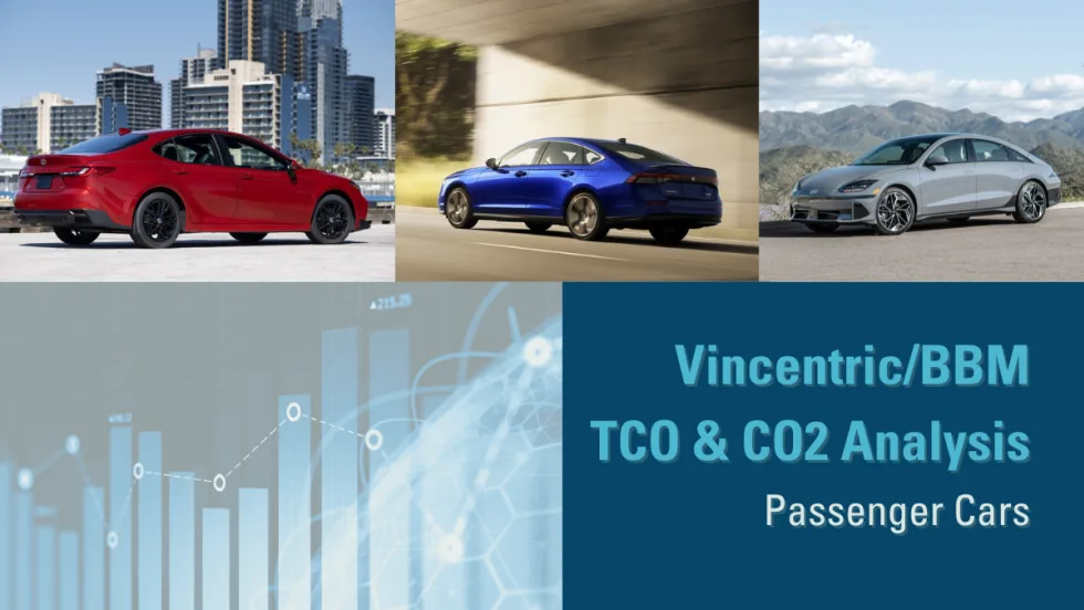 Design of passenger car models and graph